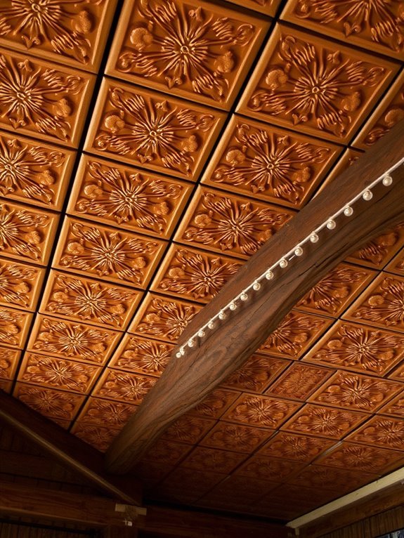 stylish ornamental ceiling panels