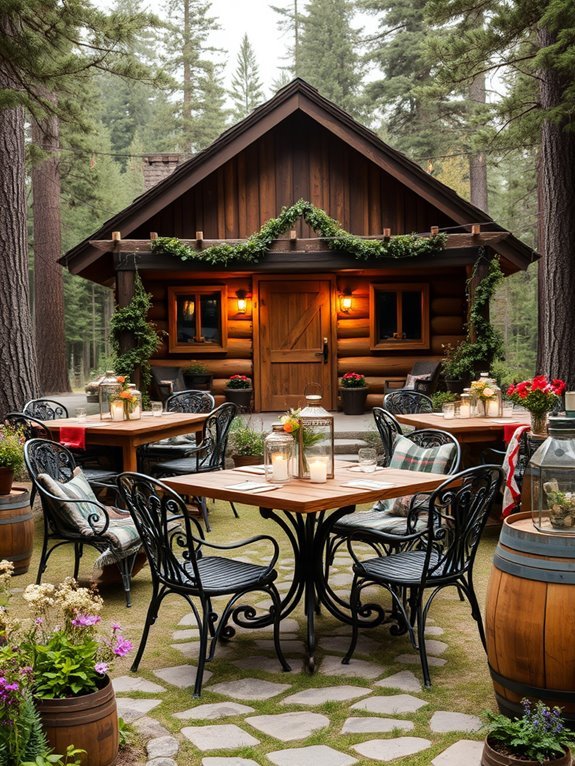 stylish outdoor dining furniture