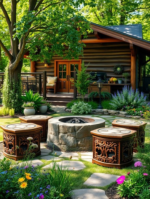 stylish outdoor seating options