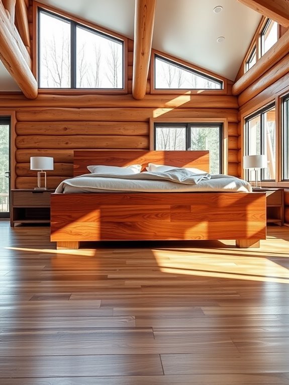 stylish rustic sleeping options