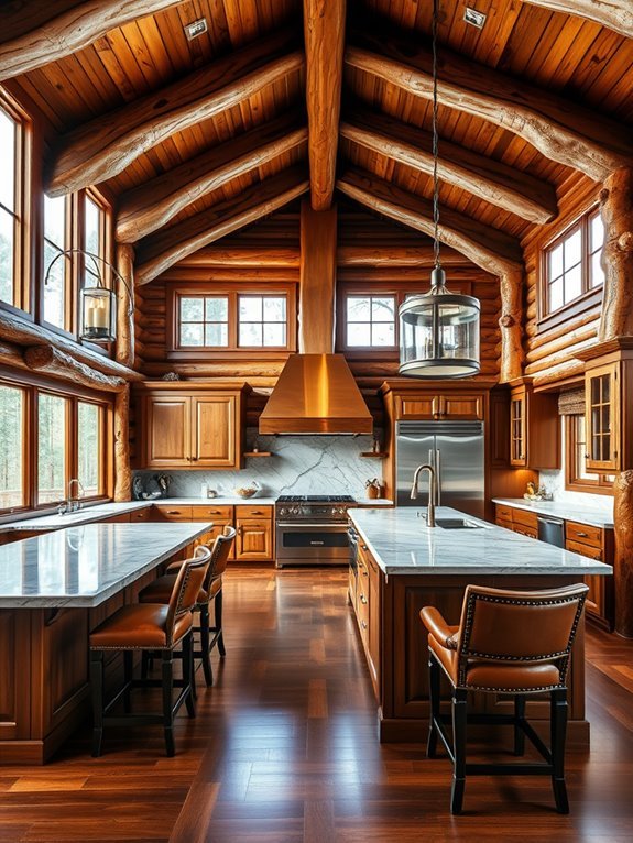 stylish spacious modern living