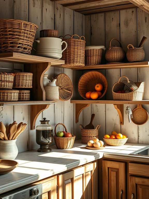 stylish storage solution baskets