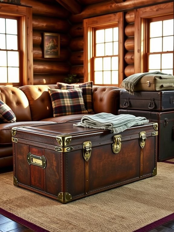 stylish storage solution trunks