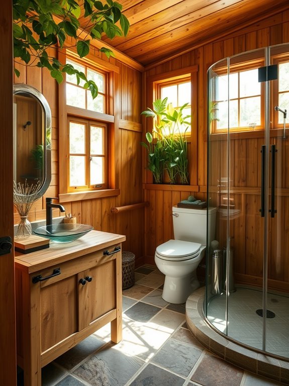 sustainable bathroom design choices