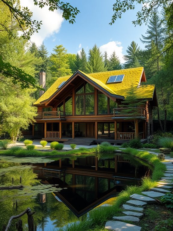 sustainable luxury nature retreat