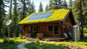 Image showcasing Embrace Sustainable Living: A Comprehensive Guide to Off-Grid Home ...