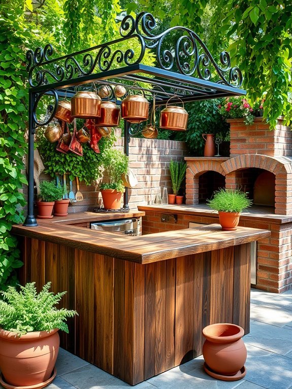 sustainable rustic bar design