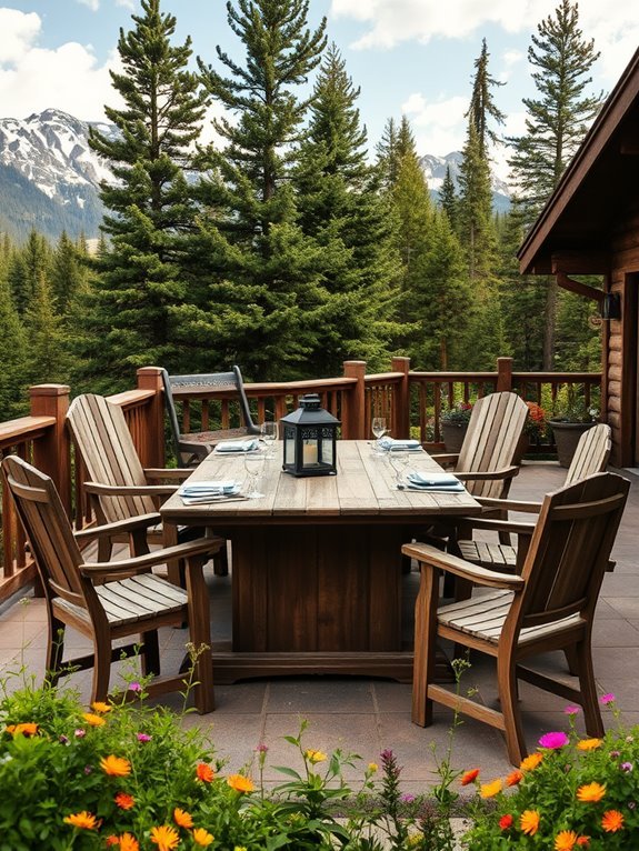 sustainable rustic furniture design
