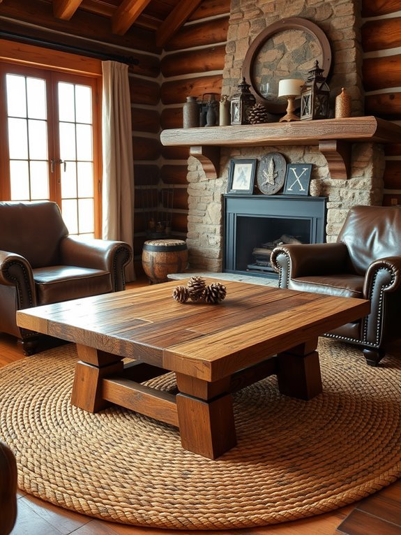 sustainable rustic handcrafted furniture