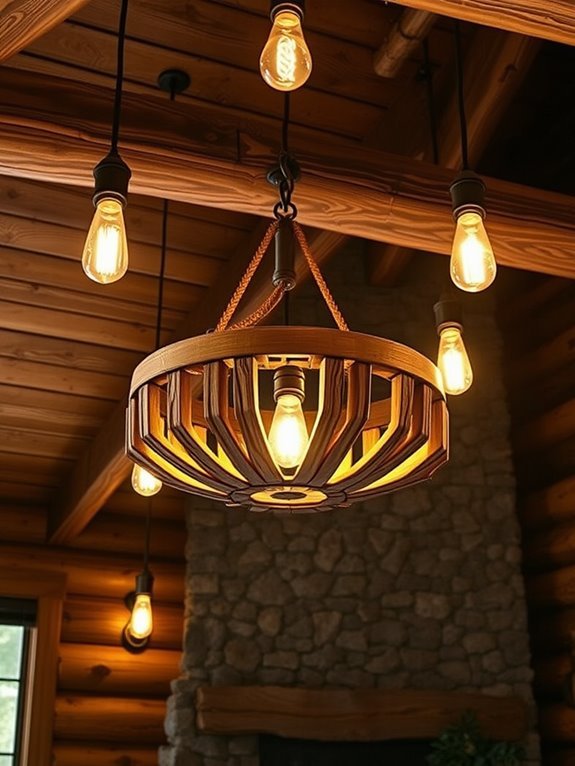 sustainable rustic lighting solutions
