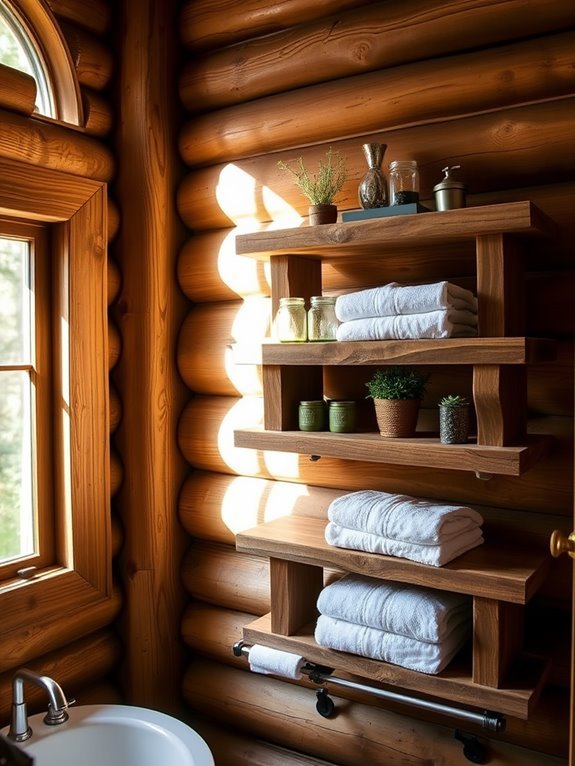 sustainable rustic storage solution