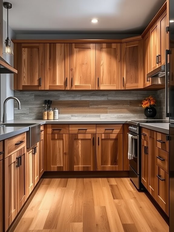 sustainable rustic wood storage