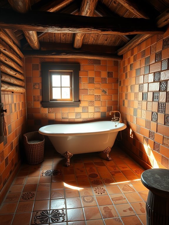 terracotta color selection options