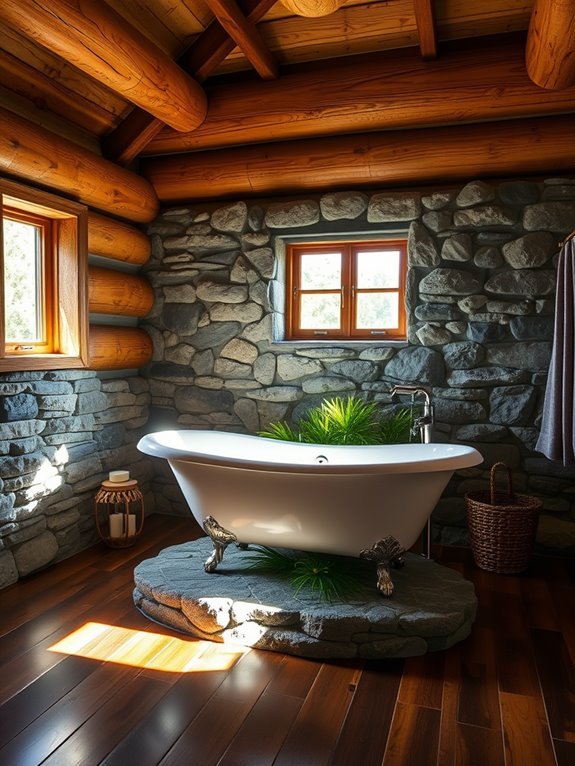 textured stone wall designs