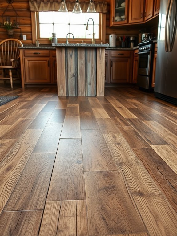 textured surface laminate material