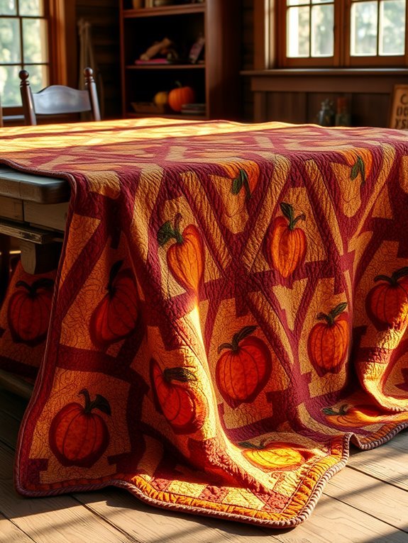 thanksgiving celebration quilt design