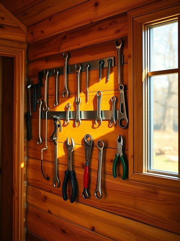 tool organization with magnets