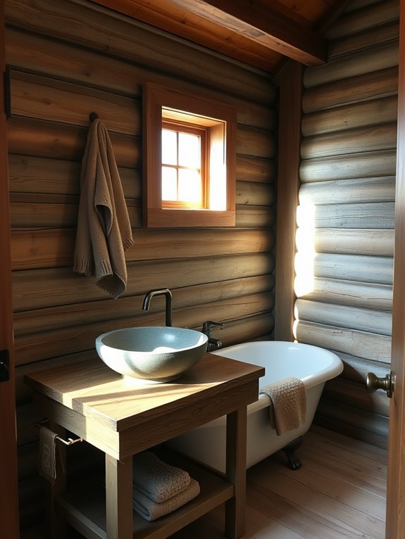 tranquil bathroom retreats created