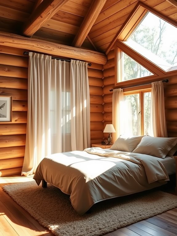 tranquil decorative window covers