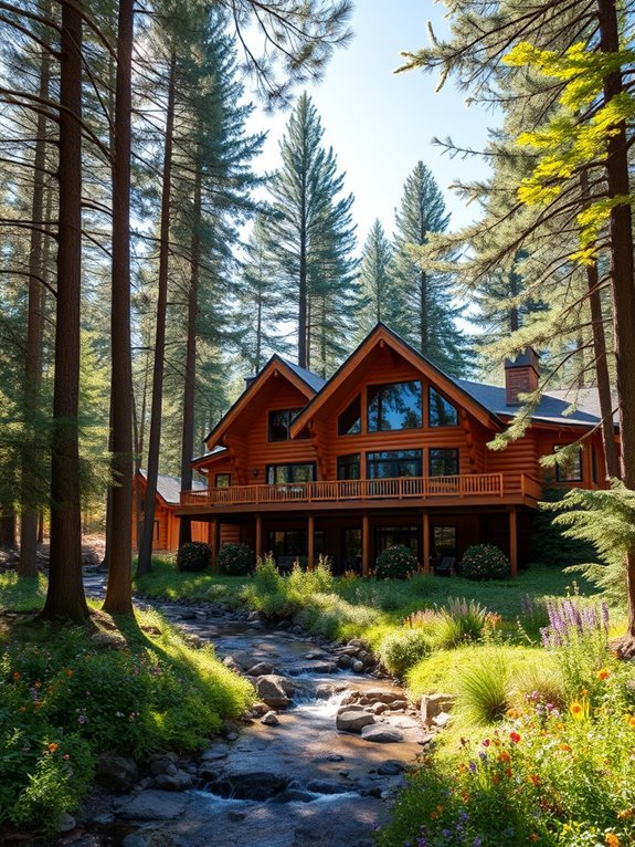 tranquil retreat in nature
