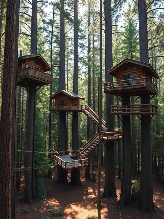 treehouses for adventurous spirits