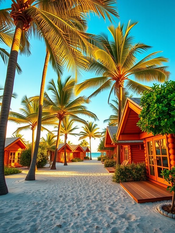 tropical coastal retreat cabin