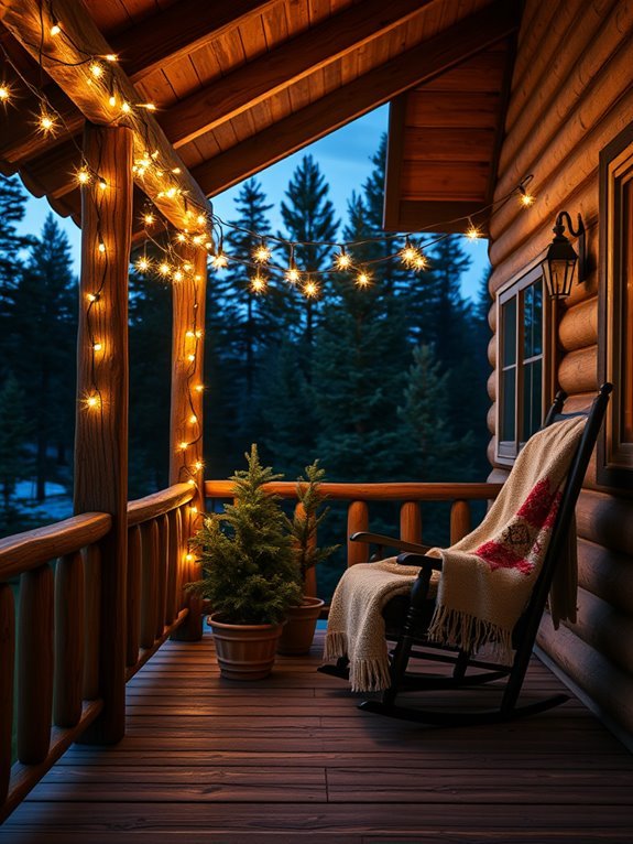 twinkling outdoor decorative lights