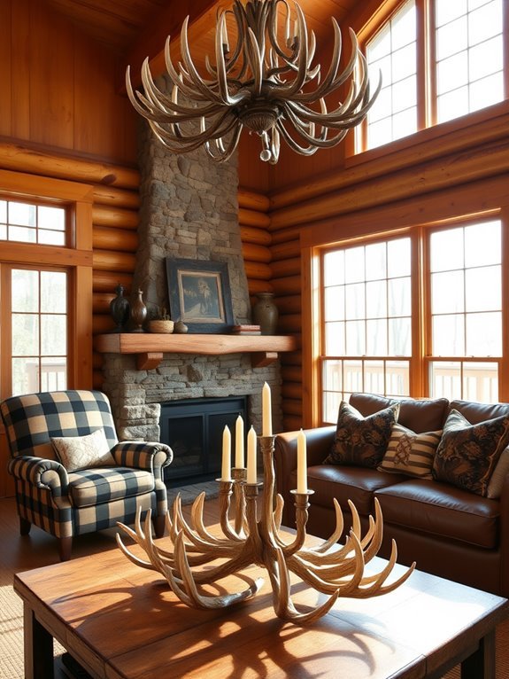 unique antler home accents
