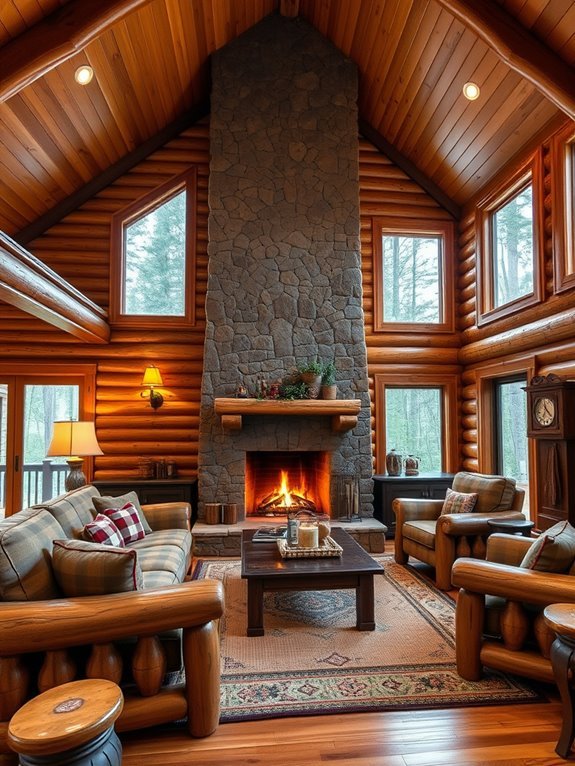 unique cabin decorations ideas