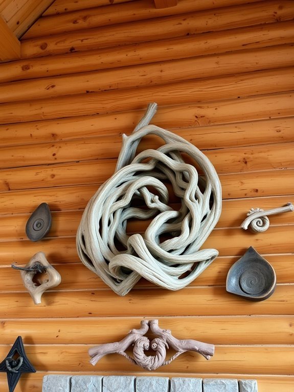 unique handcrafted driftwood sculptures