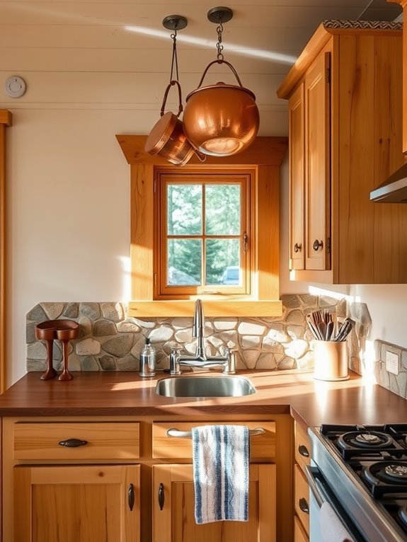 unique kitchen wall designs