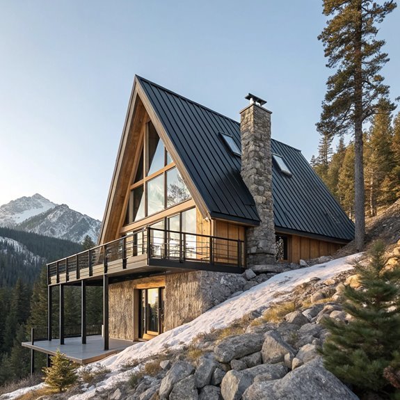 unique mountain cabin designs