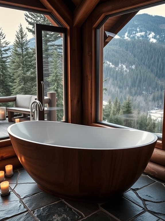 unique shaped bathtubs design