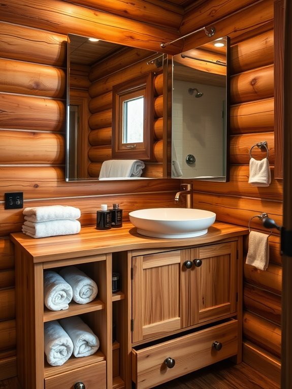 versatile bathroom storage solutions