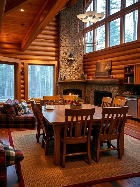 versatile dining space design