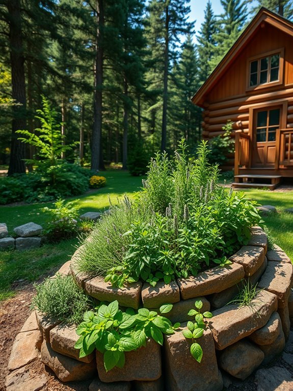 vertical garden for herbs