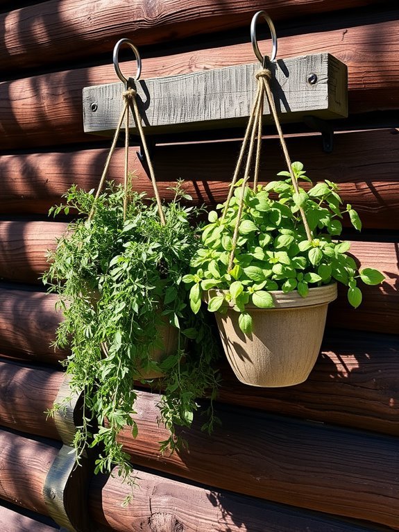 vertical garden for herbs