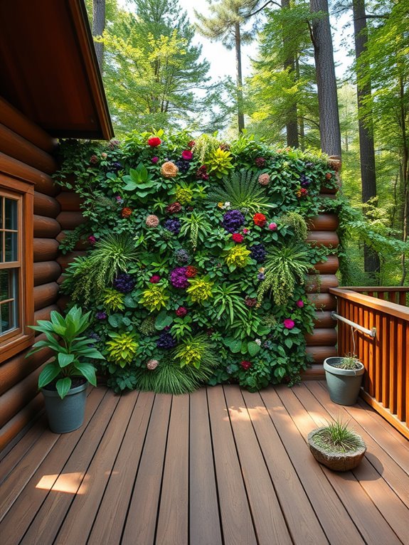 vertical greenery for beautification