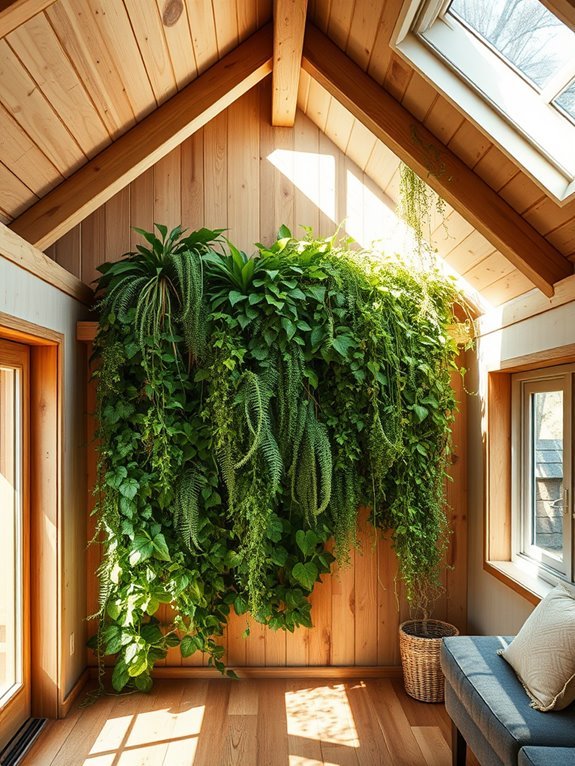 vertical plant wall design