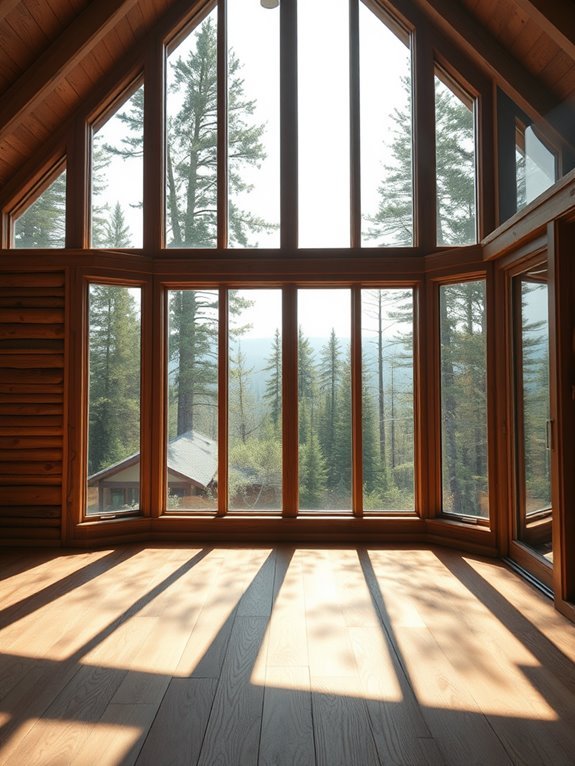 vertical windows enhance views