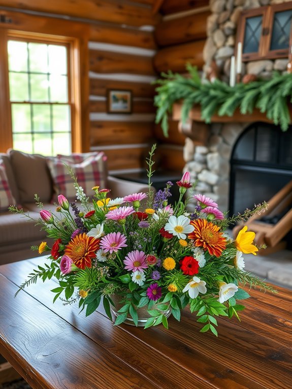 vibrant and fragrant blooms