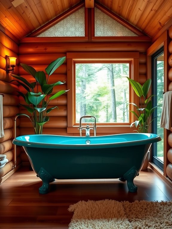 vibrant bathtub color choices