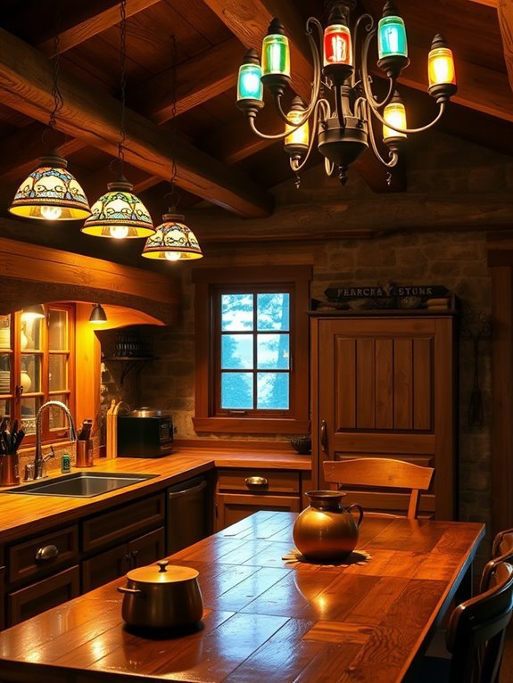 vibrant decorative illumination options