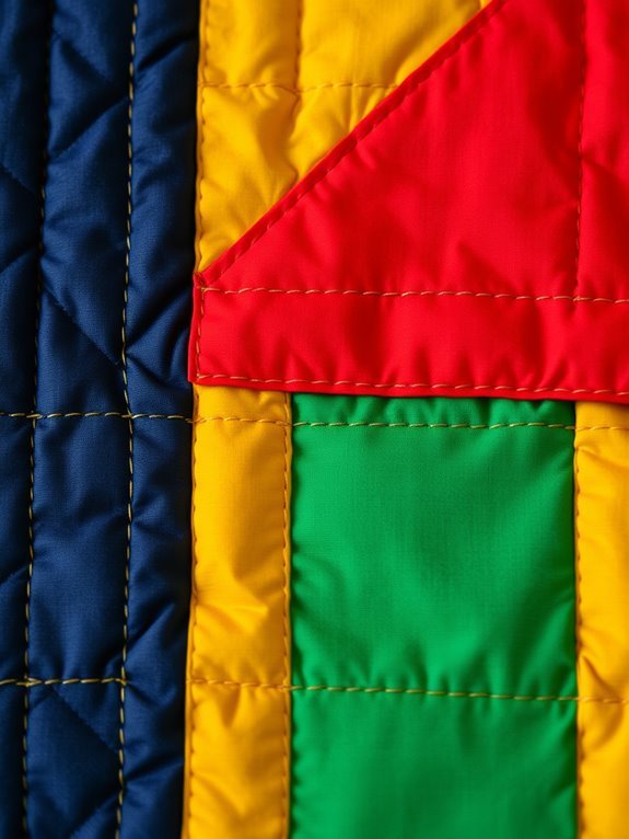 vibrant geometric color patterns