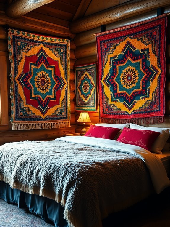 vibrant handcrafted textile art