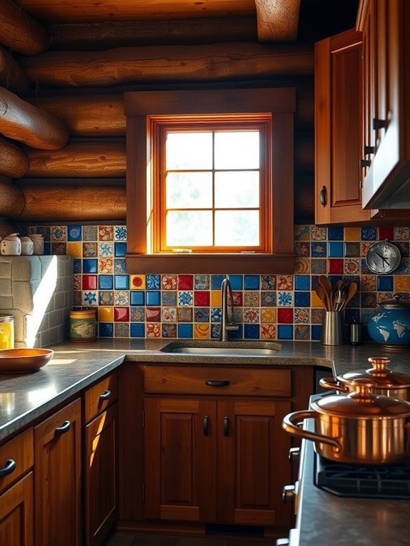 vibrant handmade ceramic art