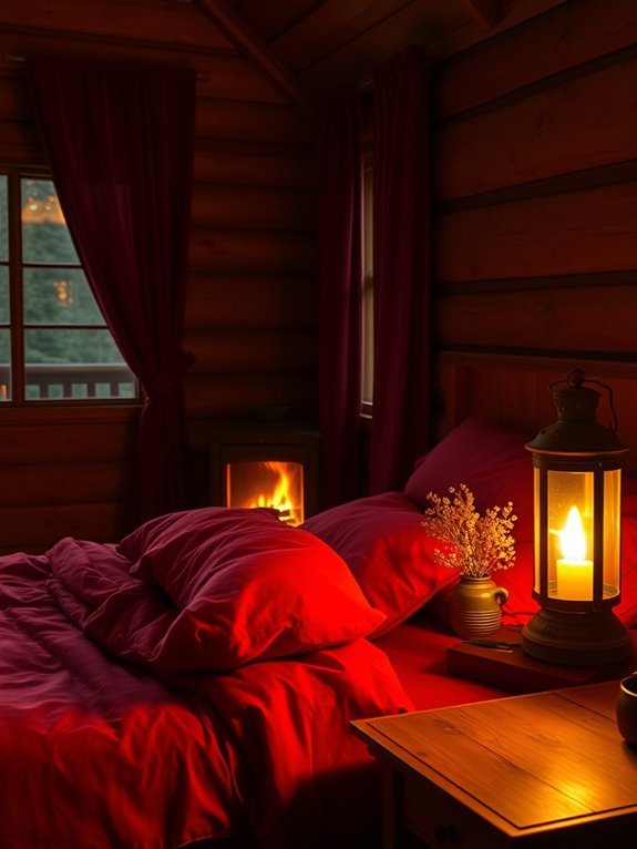 vibrant inviting cozy tones