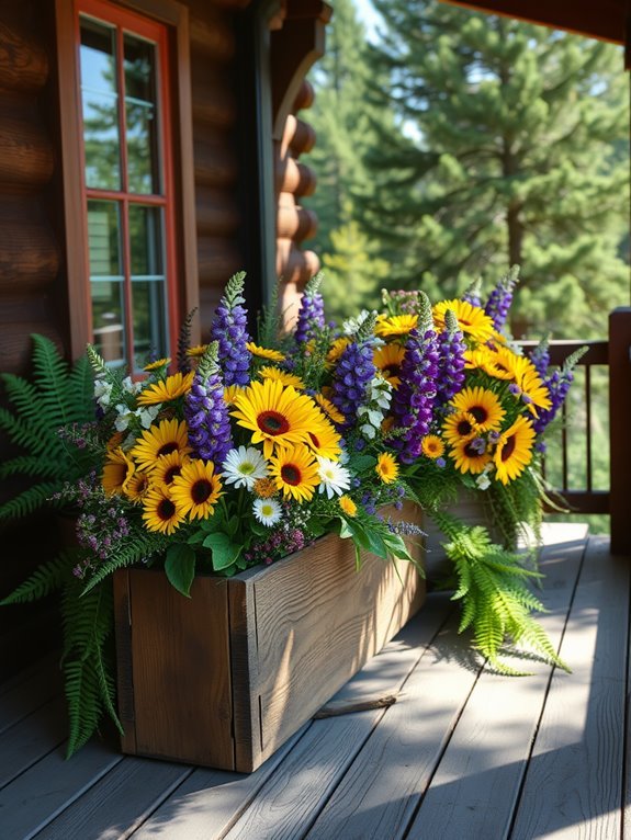 vibrant seasonal flower arrangements