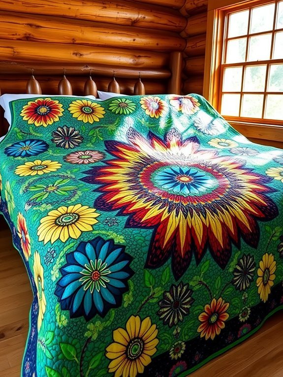 vibrant tropical color palette