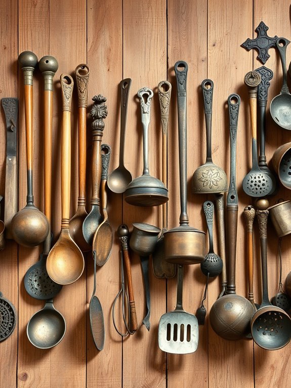 vintage cooking tools collection